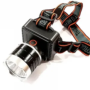 Фонарь налобный с 3 режимами света и от батареек AA ZHUJIE-LIGHT ZJ-1707 - Фото 1