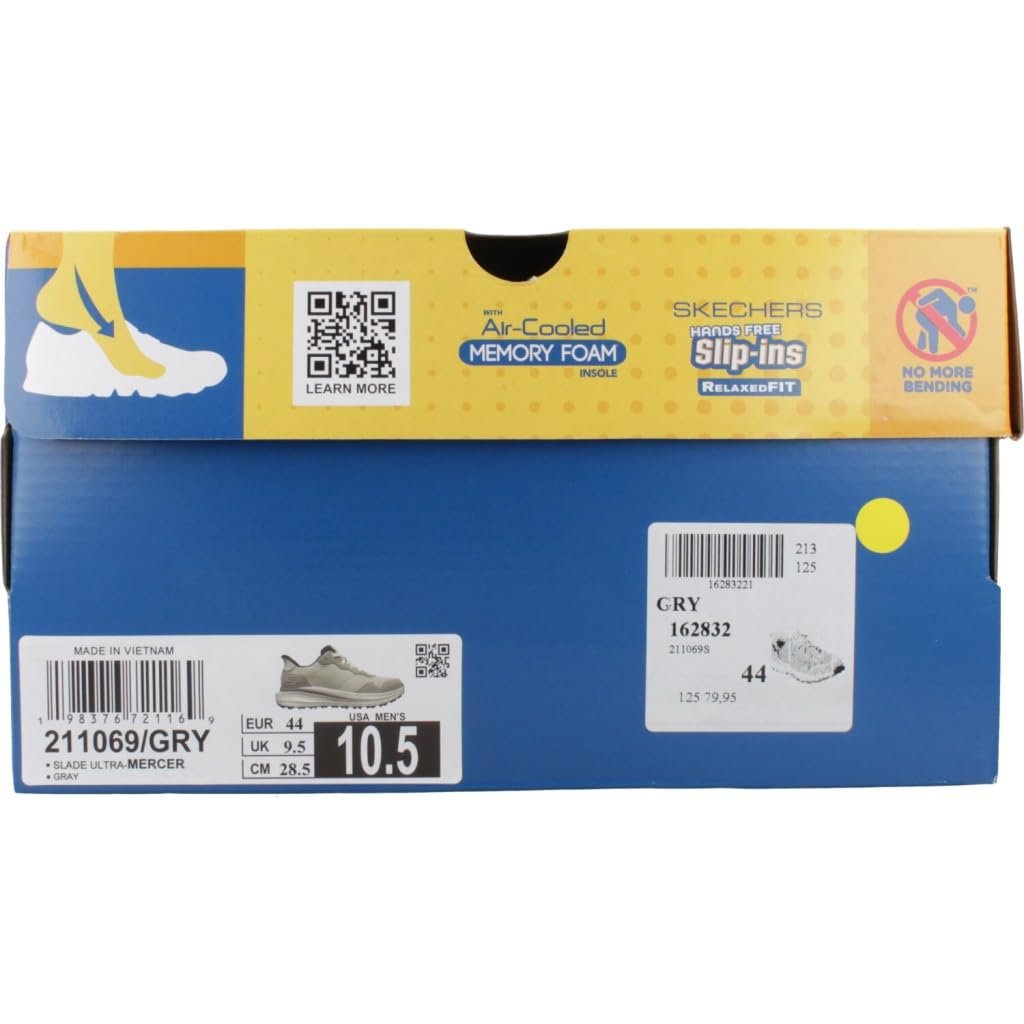 Кросівки Skechers Slip-Ins Slade Ultra Mercer Чоловічі, фото №8