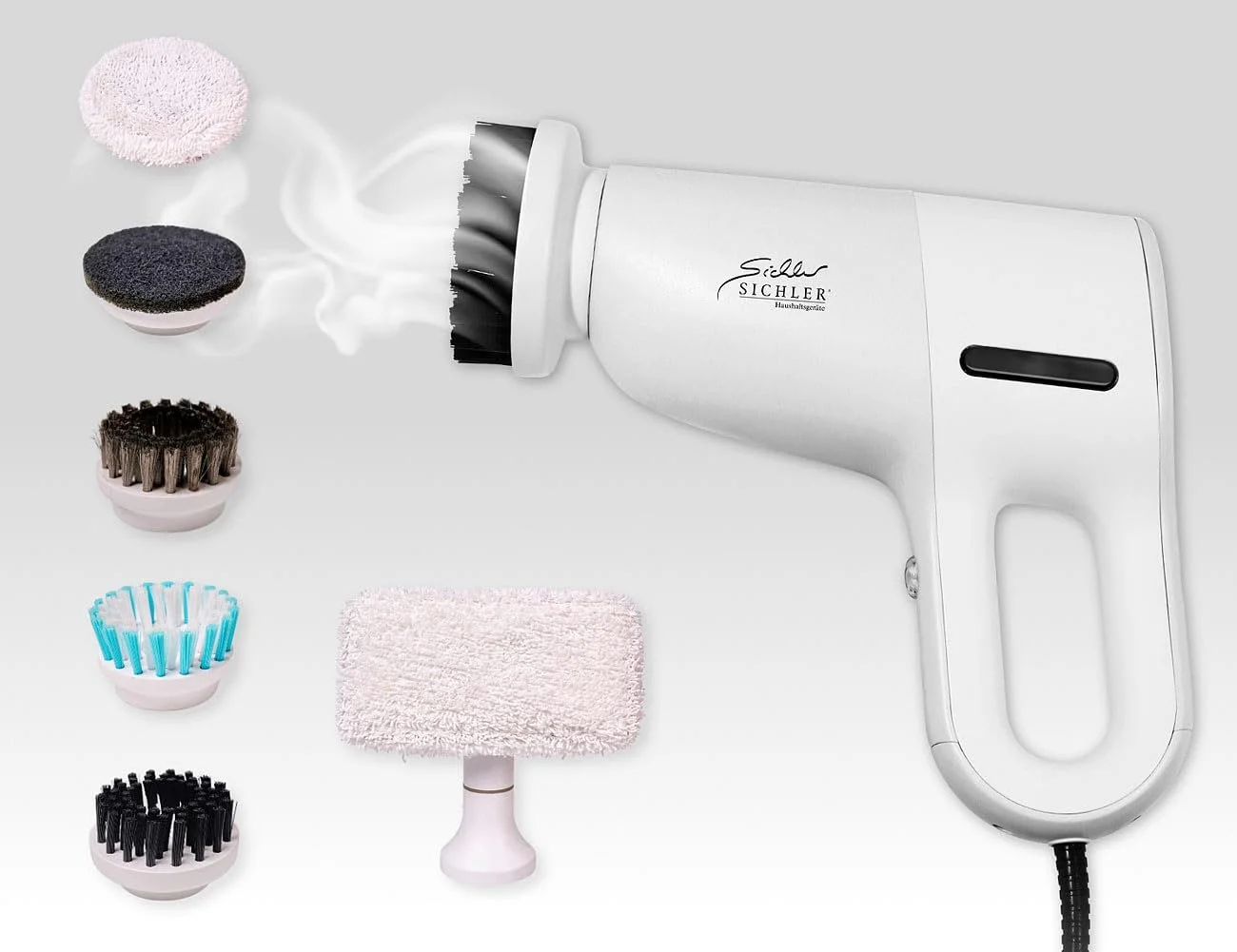 Пароочисник ручний та для підлоги Sichler Haushaltsgeräte DB-500 1200 Вт, фото №4