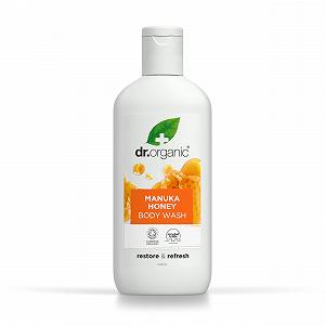 Гель для душу Dr Organic Manuka Honey для сухої шкіри натуральний 250 мл - Фото 1