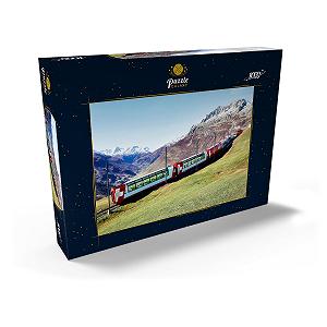 Пазлы MyPuzzle Special Collection by Puzzle Galaxy Train in Andermatt, Uri, Switzerland Panorama Premium 1000 элементов synthetic.ua - Фото 1