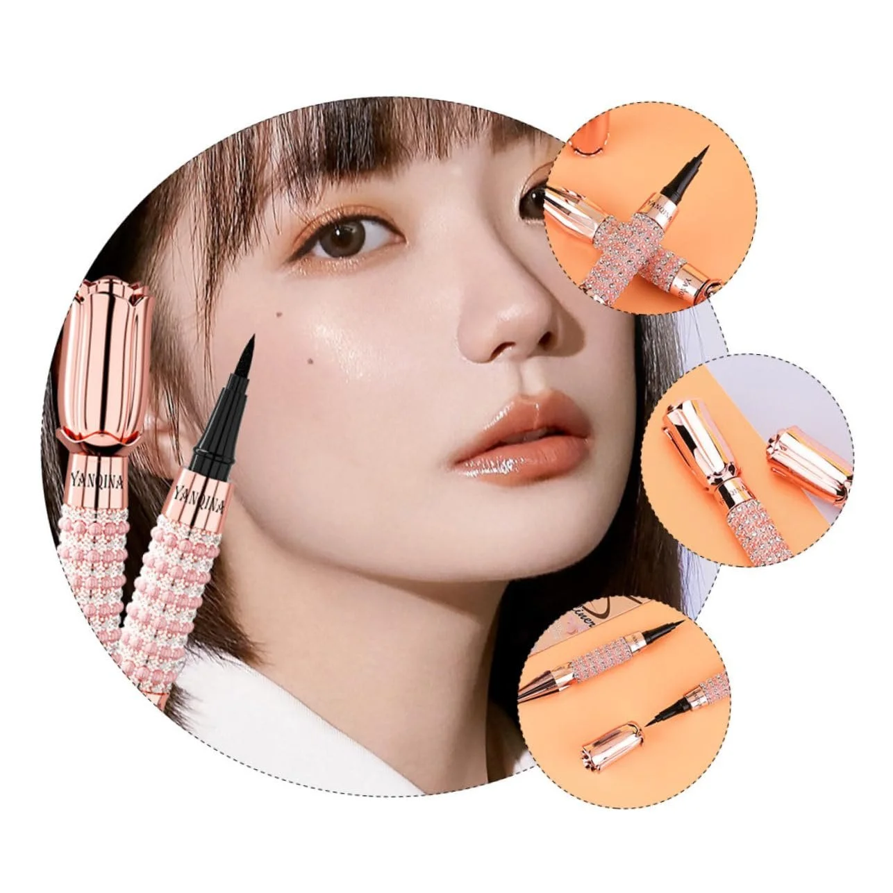 Підводка FRCOLOR Рідка Коричневий, фото №4 Підводка FRCOLOR Рідка Коричневий, фото №4