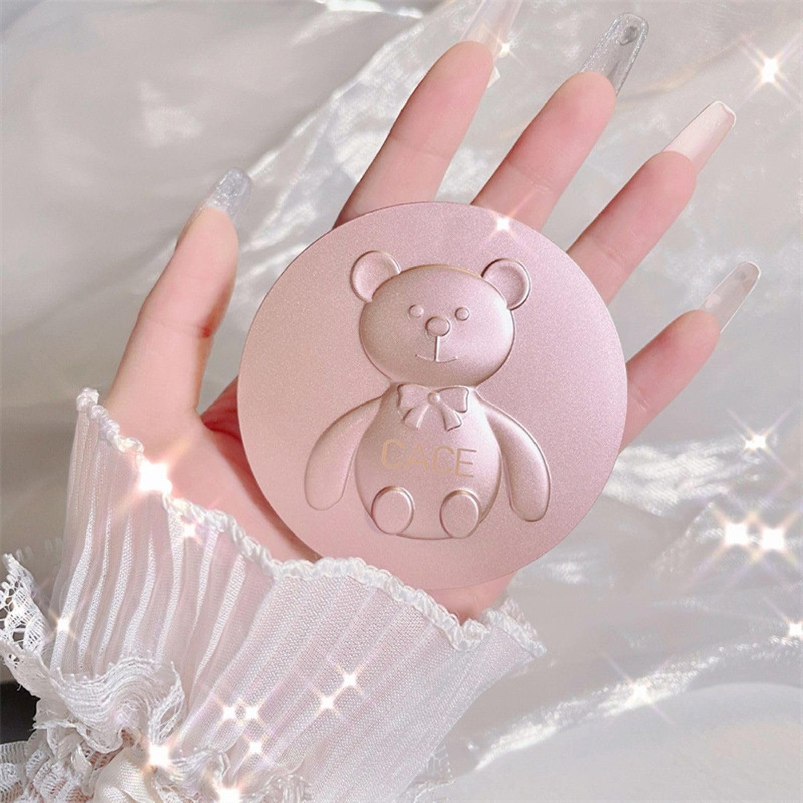 Пудра Bear Setting Matte Smooth Dry Oil Control Honey Flawless Lightweight, фото №3