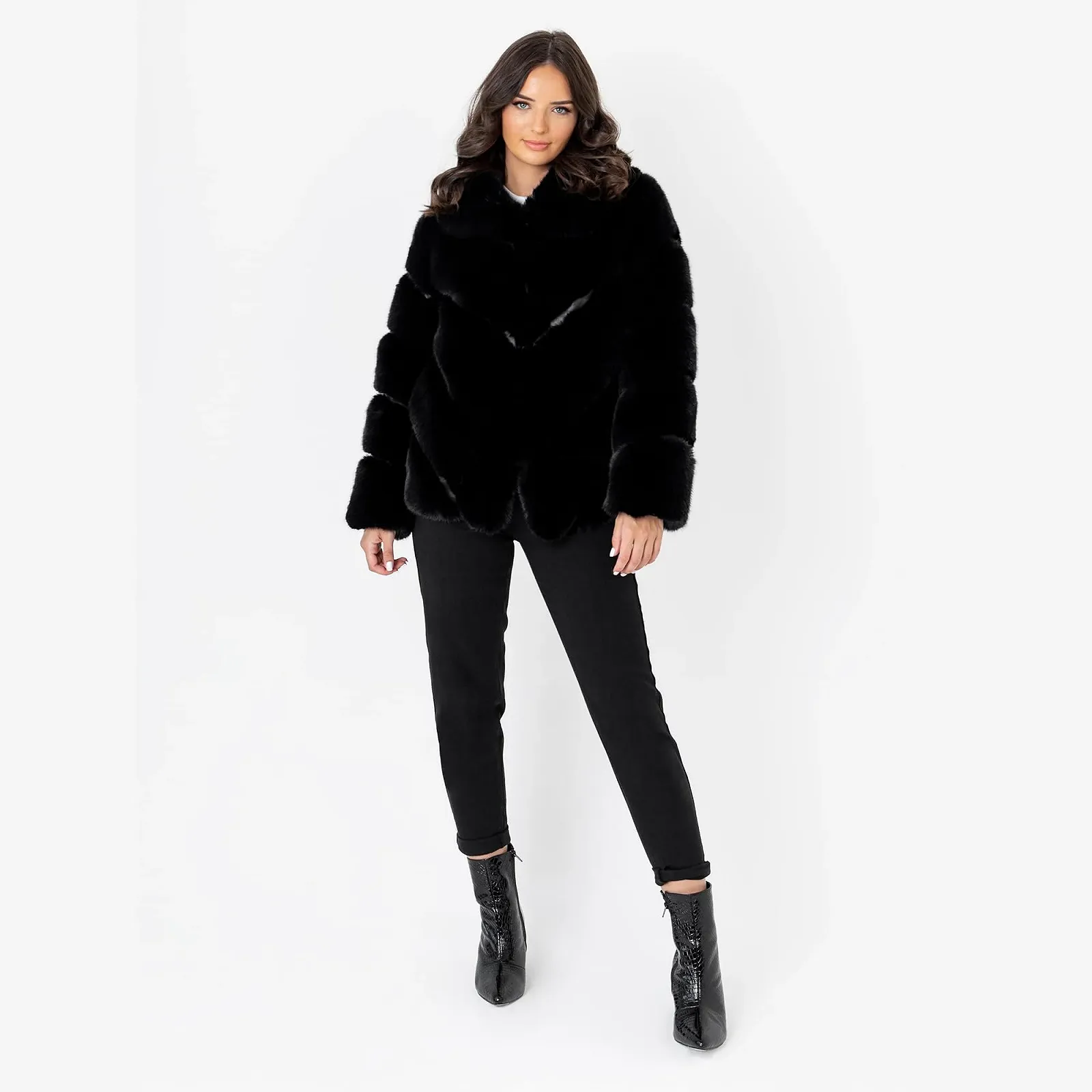 Жіноча Куртка Lovedrobe Штучна Шкіра Довгий Рукав, фото №7 Жіноча Куртка Lovedrobe Штучна Шкіра Довгий Рукав, фото №7