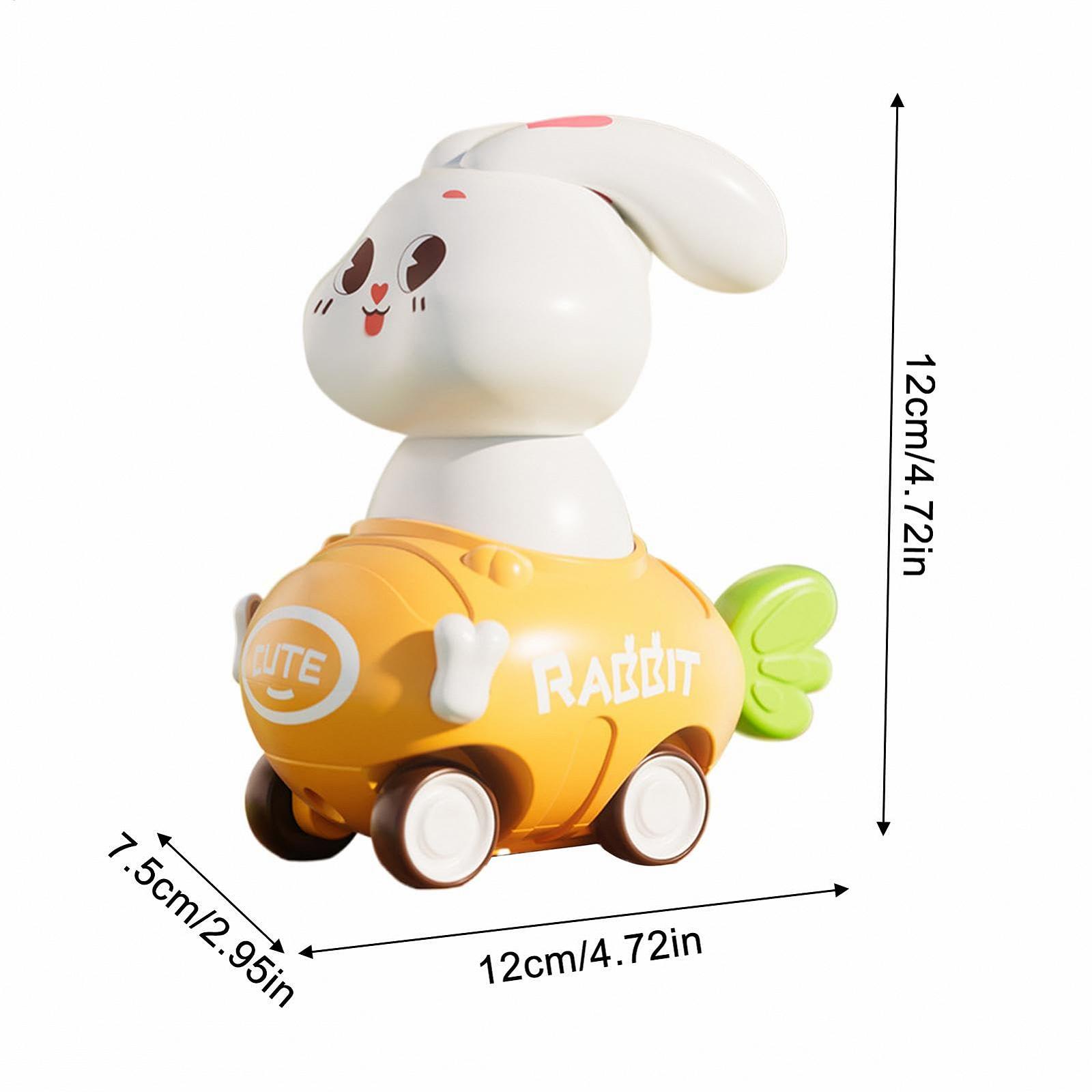 Инерционная машина Press and Go Bunny для девочек, фото №6 Инерционная машина Press and Go Bunny для девочек, фото №6