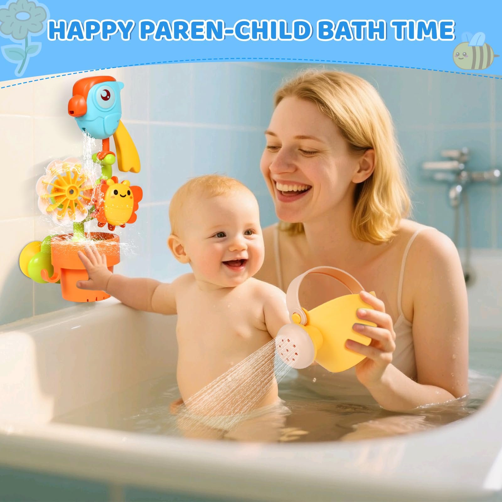 Интерактивная игрушка для ванной для малышей, фото №3