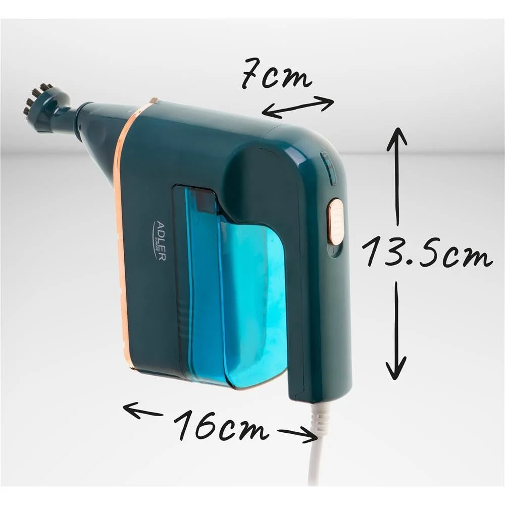 Пароочисник ADLER 1200 W з 5 насадками, фото №9