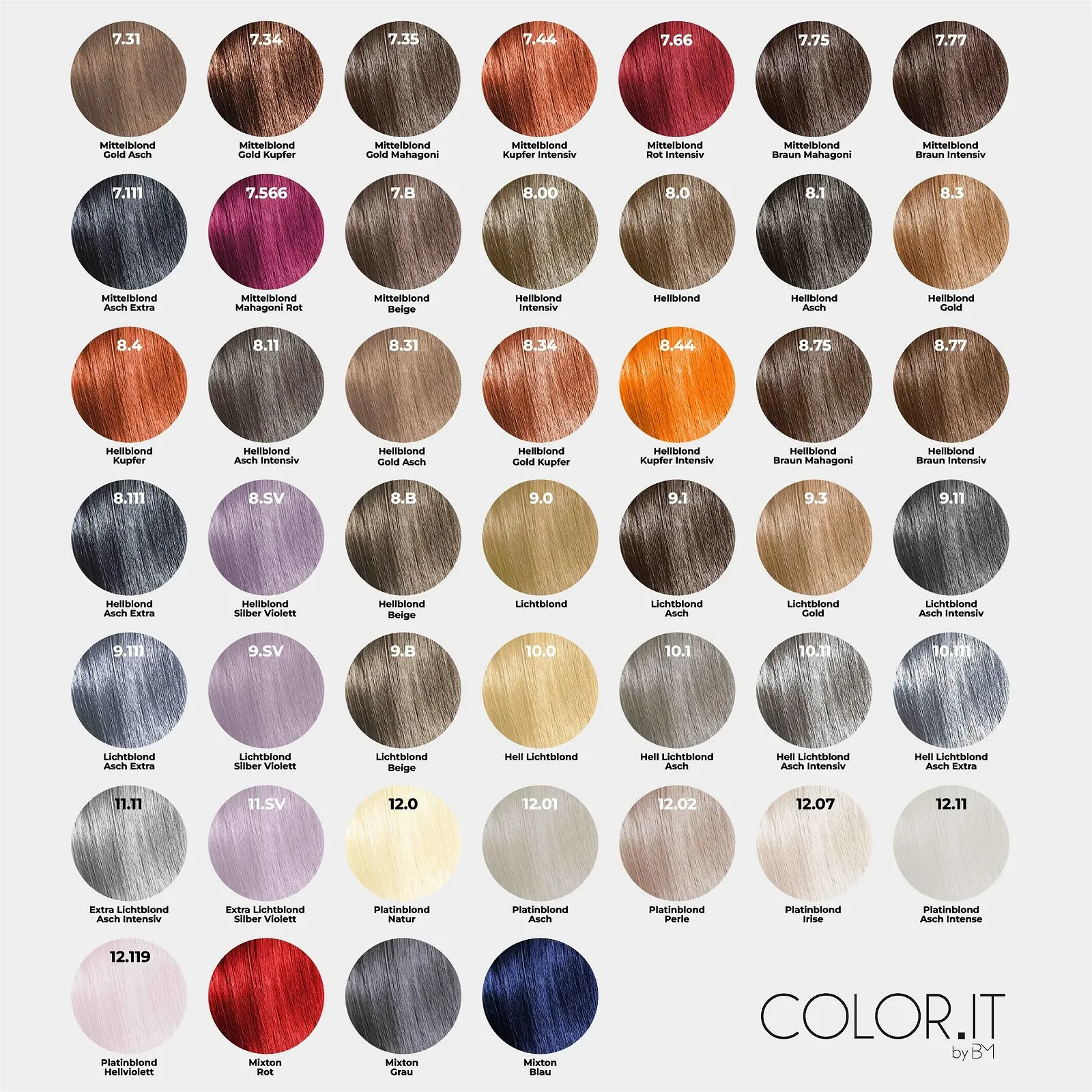 Стійка Фарба для Волосся COLOR.IT by BM 5.75 Світло-Коричневий, Коричневий Червоний, 3 x 100 мл, фото №8 Стійка Фарба для Волосся COLOR.IT by BM 5.75 Світло-Коричневий, Коричневий Червоний, 3 x 100 мл, фото №8