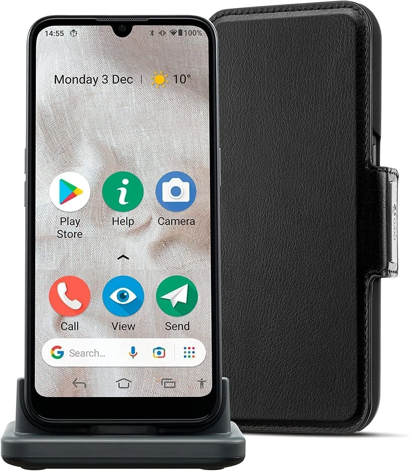 Смартфон Doro 8100 Plus 4G 6.1'' Triple camera Black, фото №1 Смартфон Doro 8100 Plus 4G 6.1'' Triple camera Black, фото №1