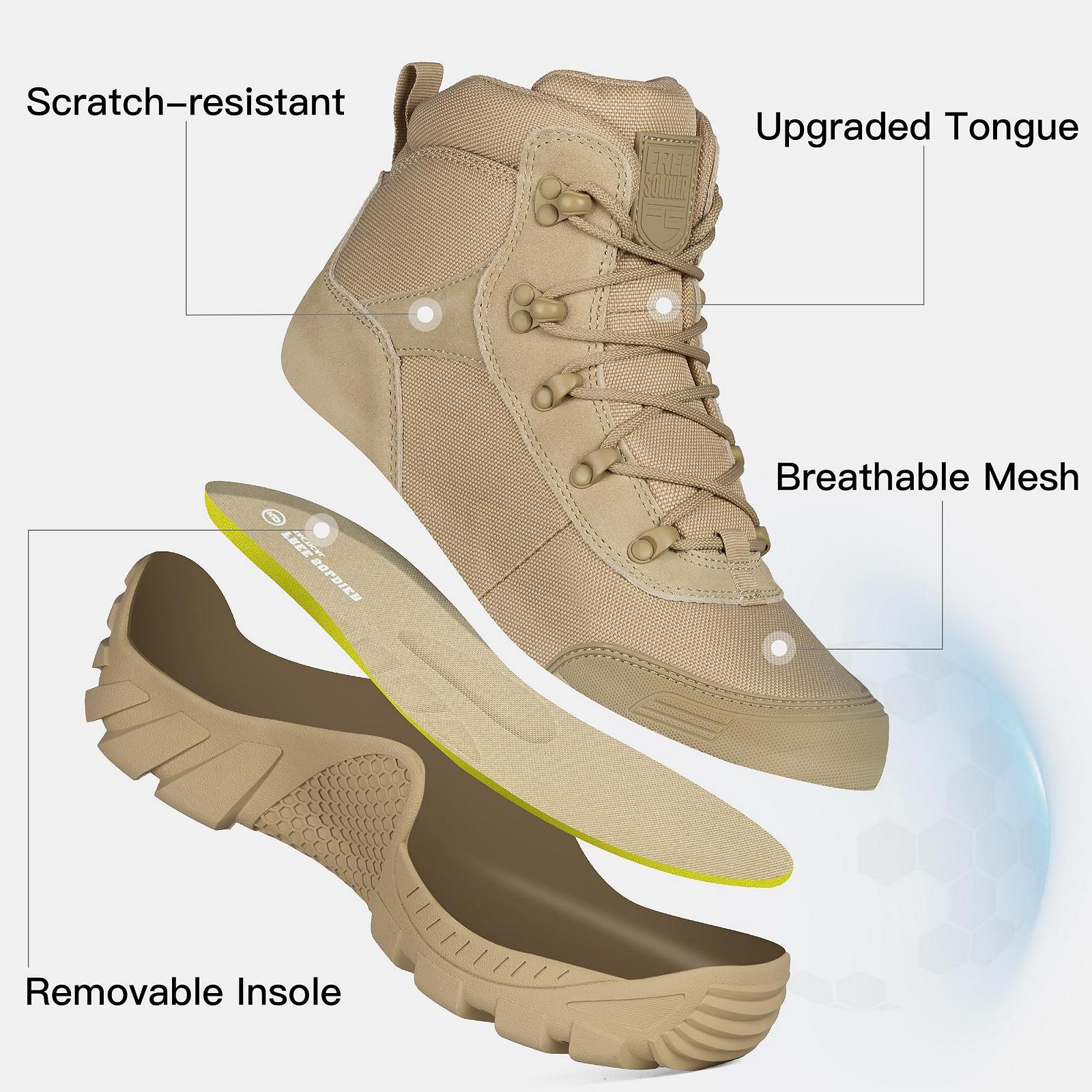 Ботинки FREE SOLDIER Мужские, фото №4