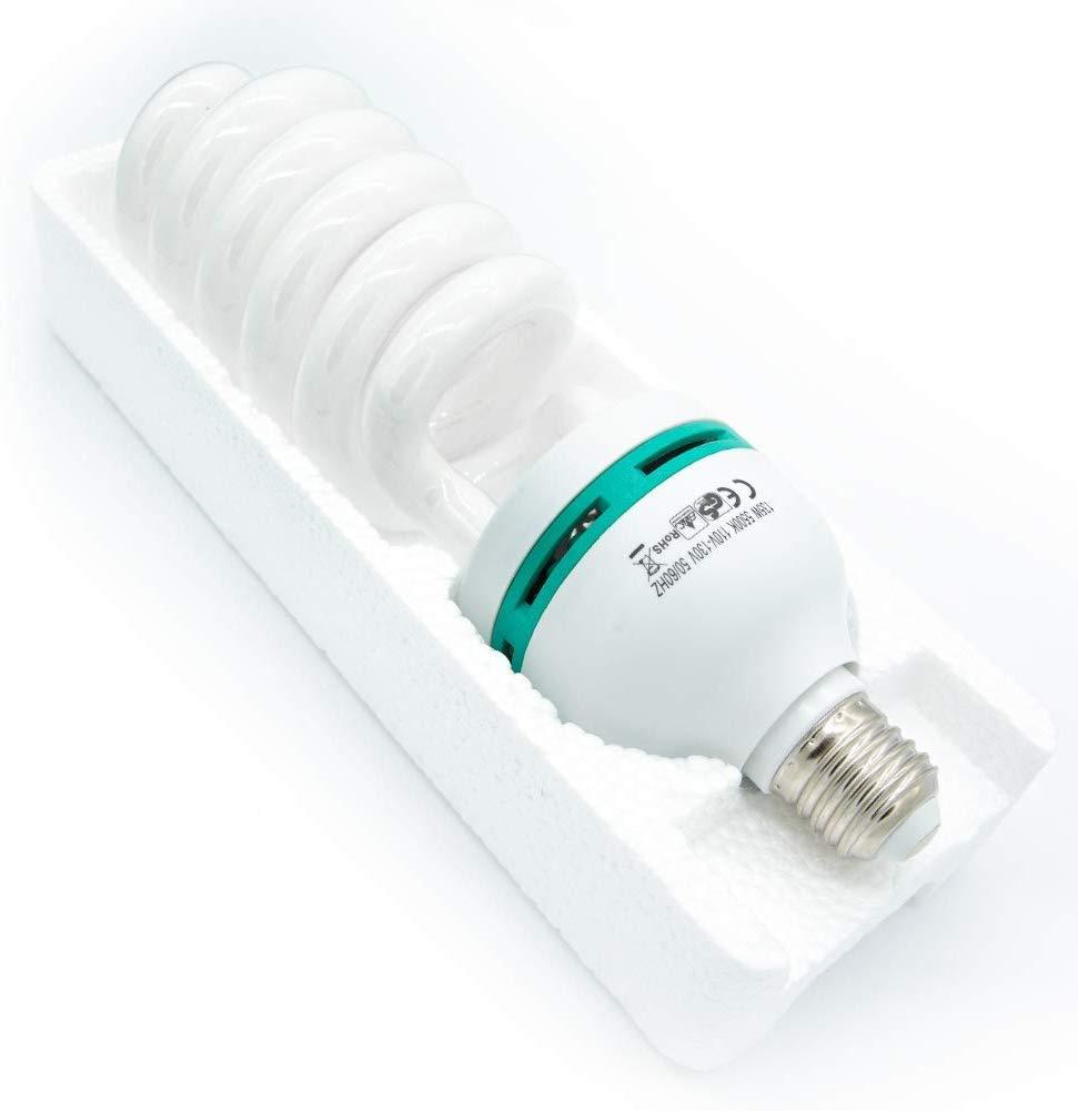 Флуоресцентная лампа Fotobestway 150 Вт E27 5500 K для студийного света, фото №4