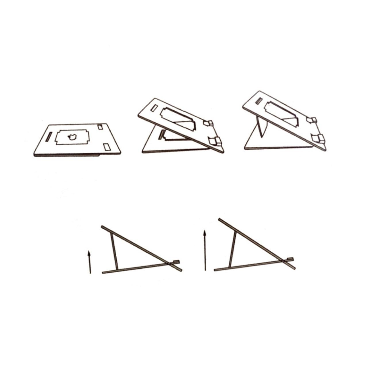 Портативна дерев'яна підставка для ноутбука, фото №6 Портативна дерев'яна підставка для ноутбука, фото №6