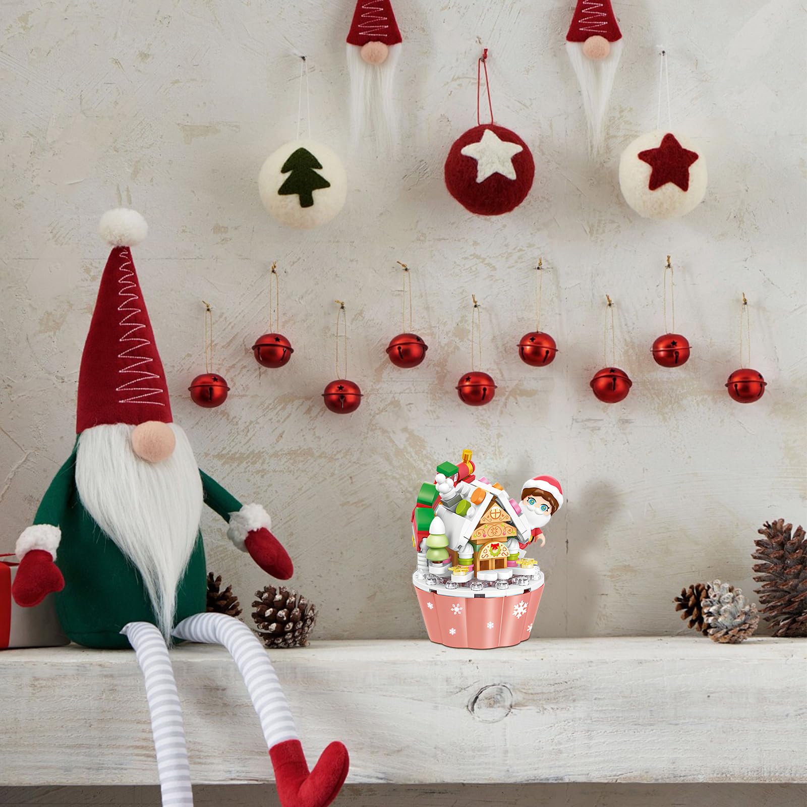 Блоки TSLBW Christmas Mini Blocks з LED світлом (A), фото №4