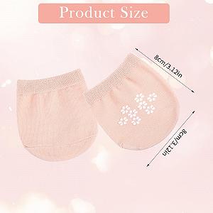 Женские носки с пальцами, укороченные, для мюлей, невидимые, нескользящие, хлопковые, бесшовные для клогов, 8 пар synthetic.ua - Фото 1