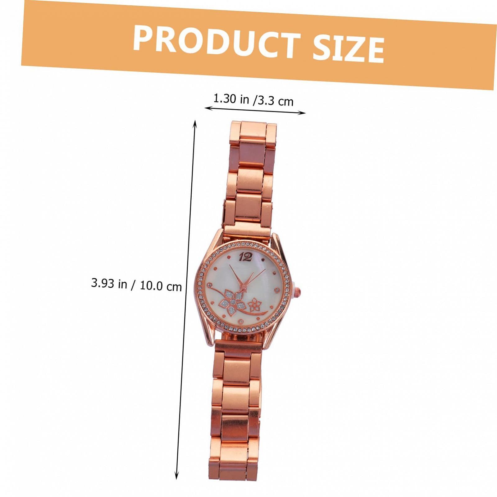 Кварцовий годинник VALICLUD Спортивний, Рожеве золото, фото №5