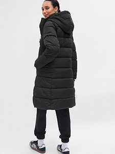 Пальто GAP LONG PUFFER COAT 724331-00 Черный XS synthetic.ua - Фото 1