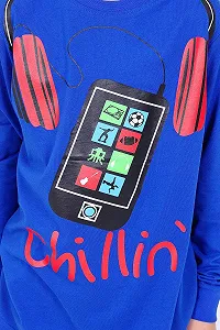 Крутая пижама для мальчиков Chillin!! Mobile Phone Long synthetic.ua - Фото 1