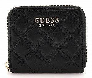 Гаманець GUESS Giully Zip Around S Чорний, Класичний - Фото 1