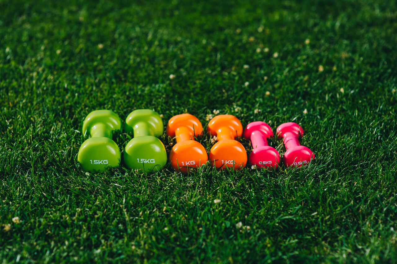 Набір гантелей в кейсі 6 кг PowerPlay 4103 Fitness Dumbells (2шт.*0,5кг. 2шт.*1кг. 2шт.*1,5кг.), фото №9