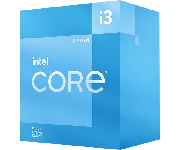 Процесор Intel Core i3 12100F 3.3GHz 12MB Alder Lake 60W S1700 Box BX8071512100F, фото №1