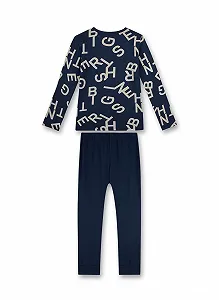 Пижама Sanetta для девочек Голубая synthetic.ua - Фото 1