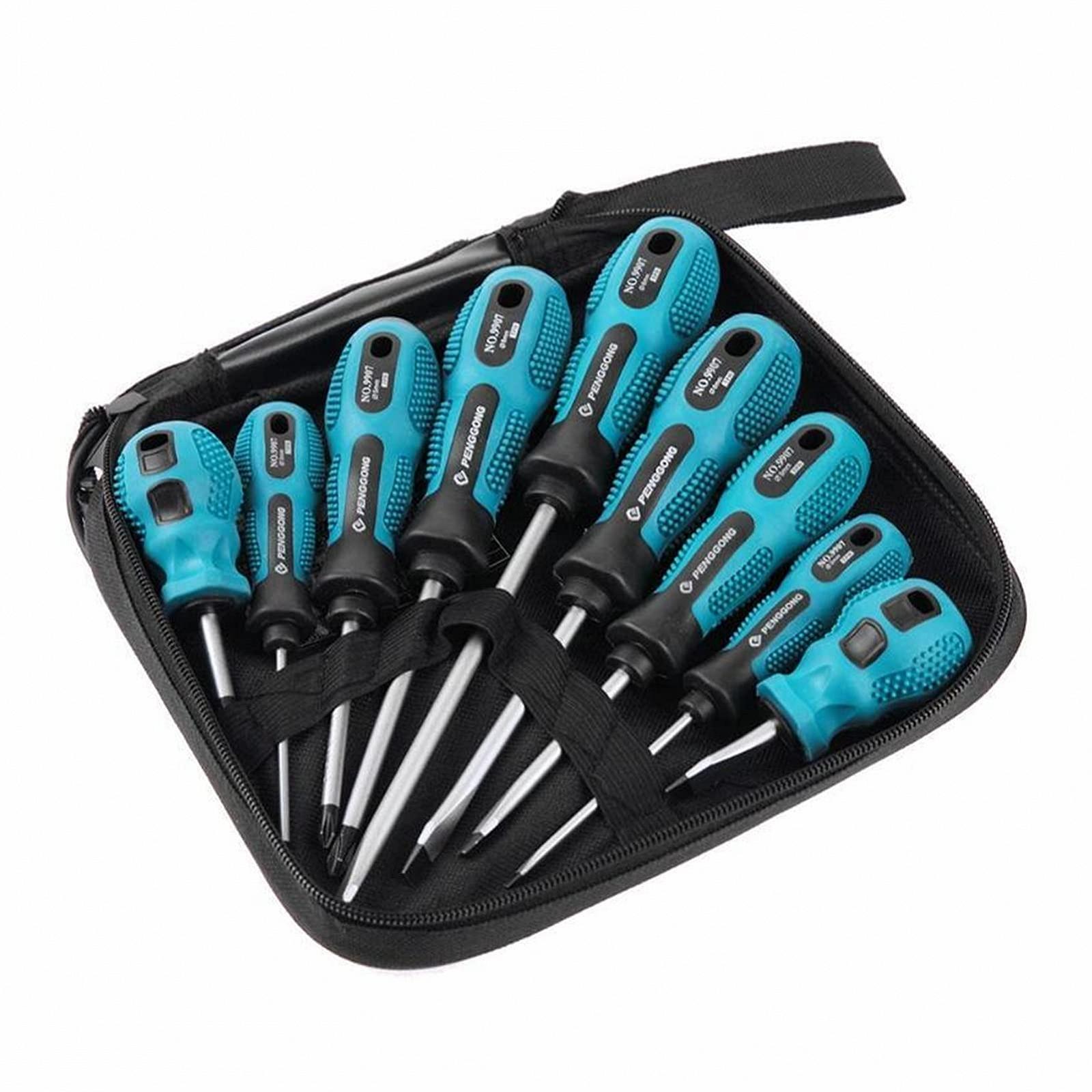 Набор отверток FHYTGBS 9 шт Torx Magnetic Multi-Bit Tools, фото №1