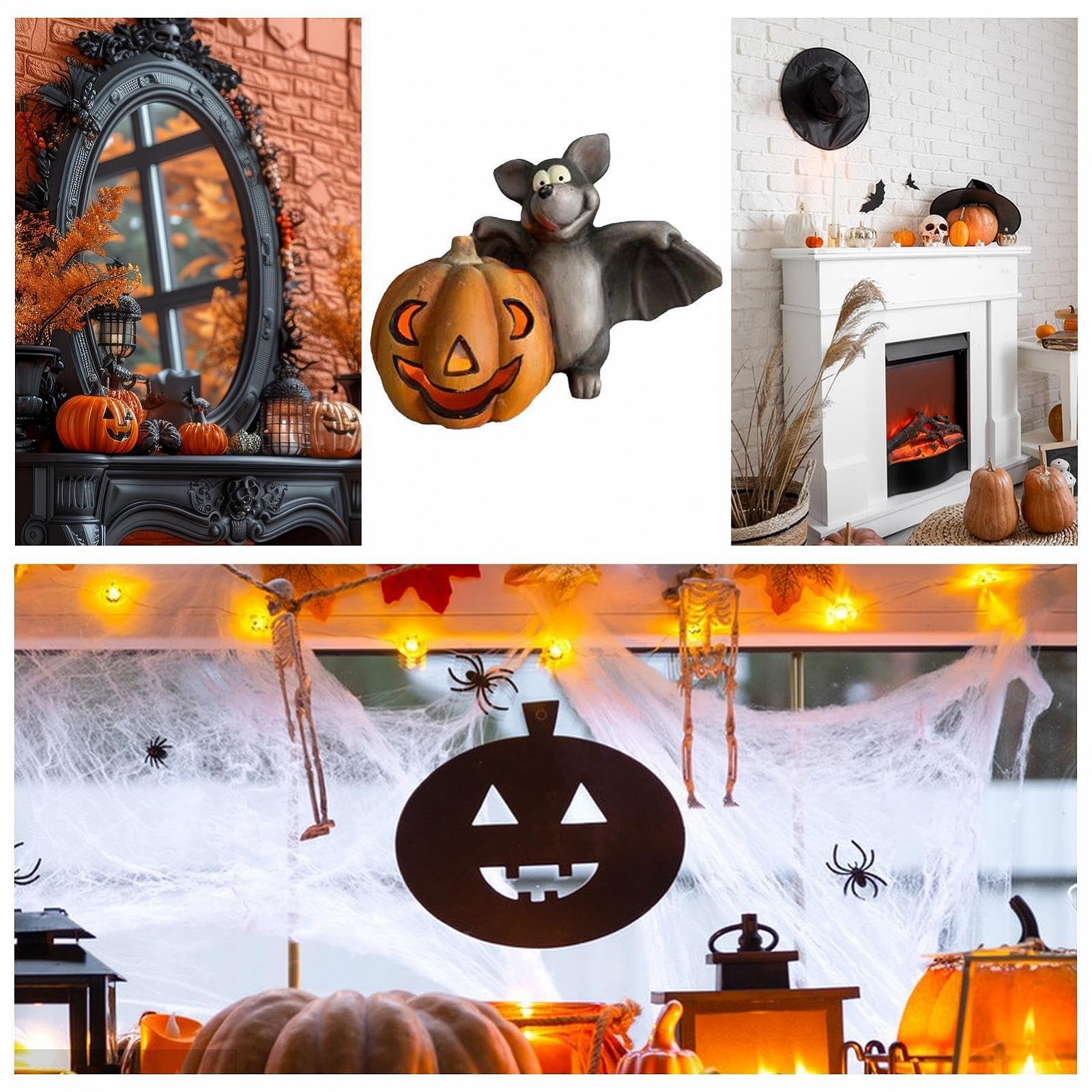 Подсвечник Halloween Bat Figure Small Tea Light Holder, фото №4