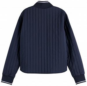 Бомбер Scotch & Soda Друкований двосторонній synthetic.ua - Фото 1
