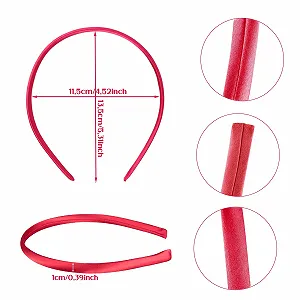 Обруч Атласний 1 см synthetic.ua - Фото 1