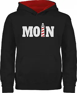 Худи Shirtracer Moin with lighthouse белый для мальчиков и девочек - Фото 1