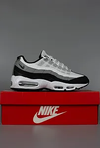 Чоловічі кросівки Nike Air Max 95 White Black - Фото 1