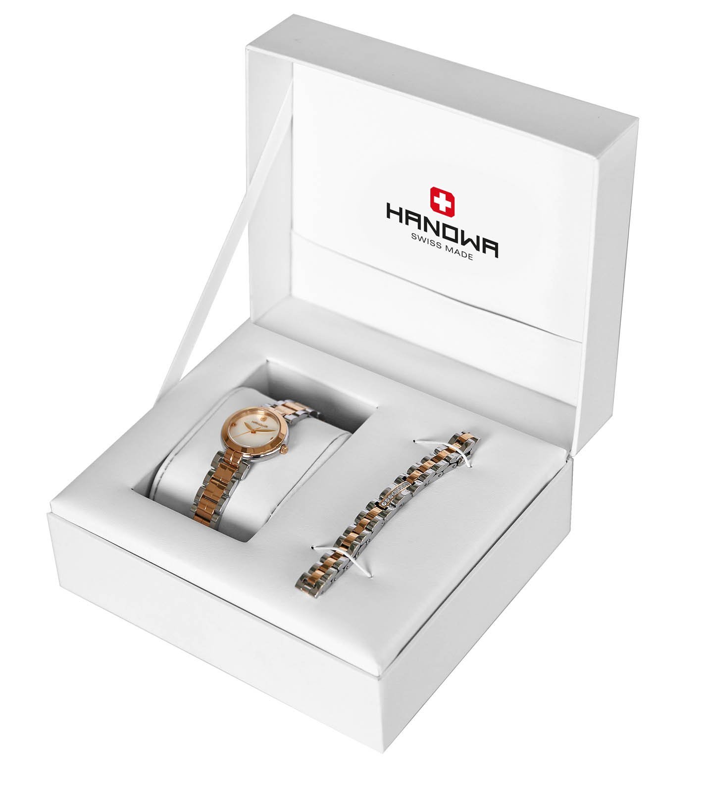 Женские часы Hanowa Swiss Made Set 16-8006.12.001SET с браслетом, Браслет, фото №2 Женские часы Hanowa Swiss Made Set 16-8006.12.001SET с браслетом, Браслет, фото №2