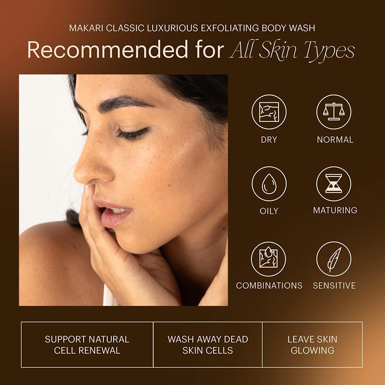 Гель-пілінг для душу Makari Classic Luxury з екстрактом кореня шовковиці відбілюючий 17 fl. oz, фото №5 Гель-пілінг для душу Makari Classic Luxury з екстрактом кореня шовковиці відбілюючий 17 fl. oz, фото №5