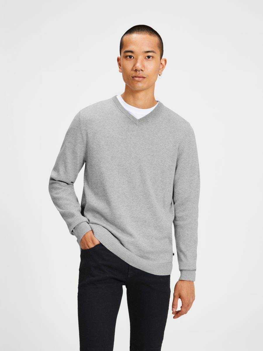 Джемпер з V-подібним вирізом JACK & JONES для чоловіків, фото №3