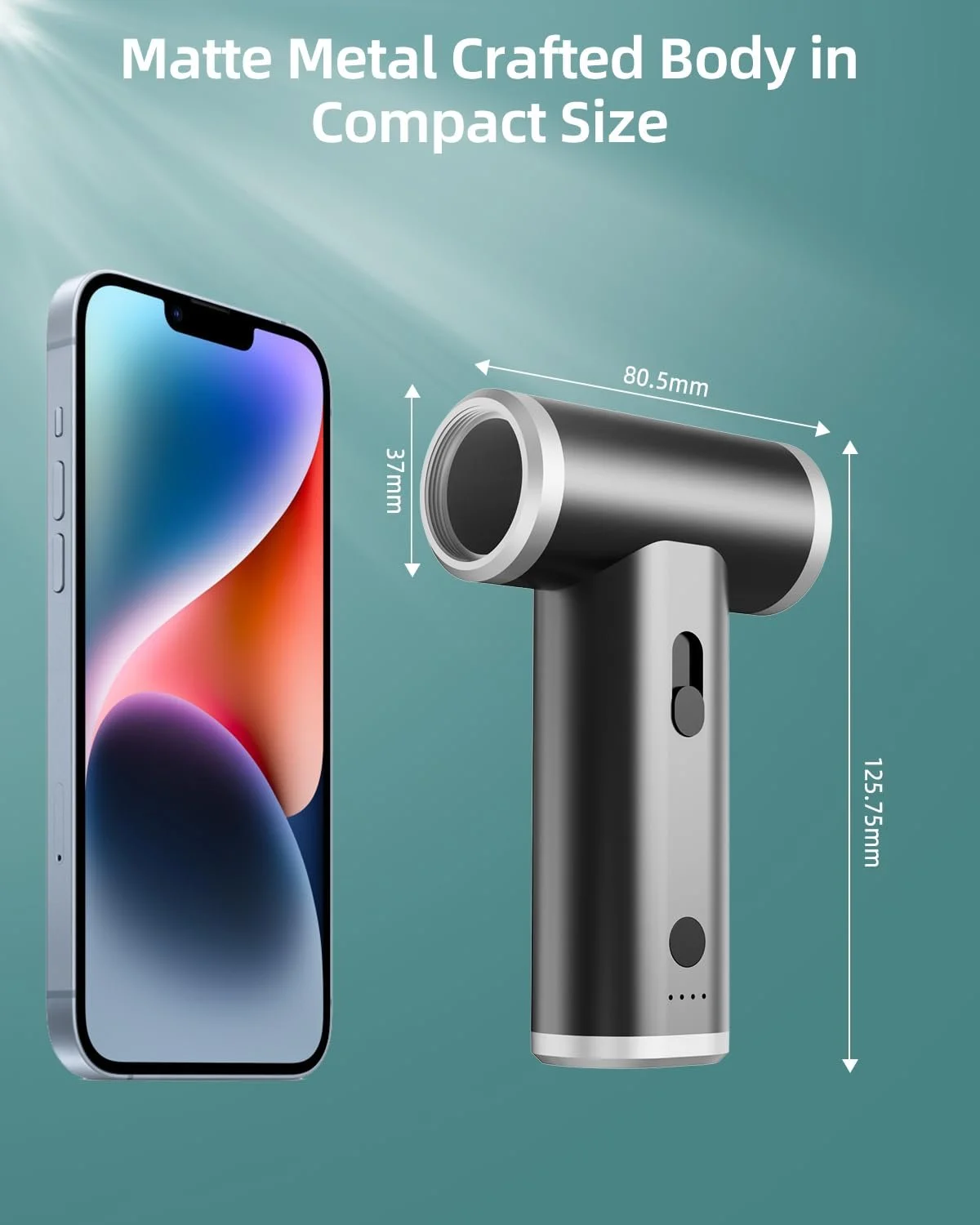 Аккумуляторная воздуходувка 110,000 RPM металлический корпус 9-в-1 комплект, фото №5 Аккумуляторная воздуходувка 110,000 RPM металлический корпус 9-в-1 комплект, фото №5