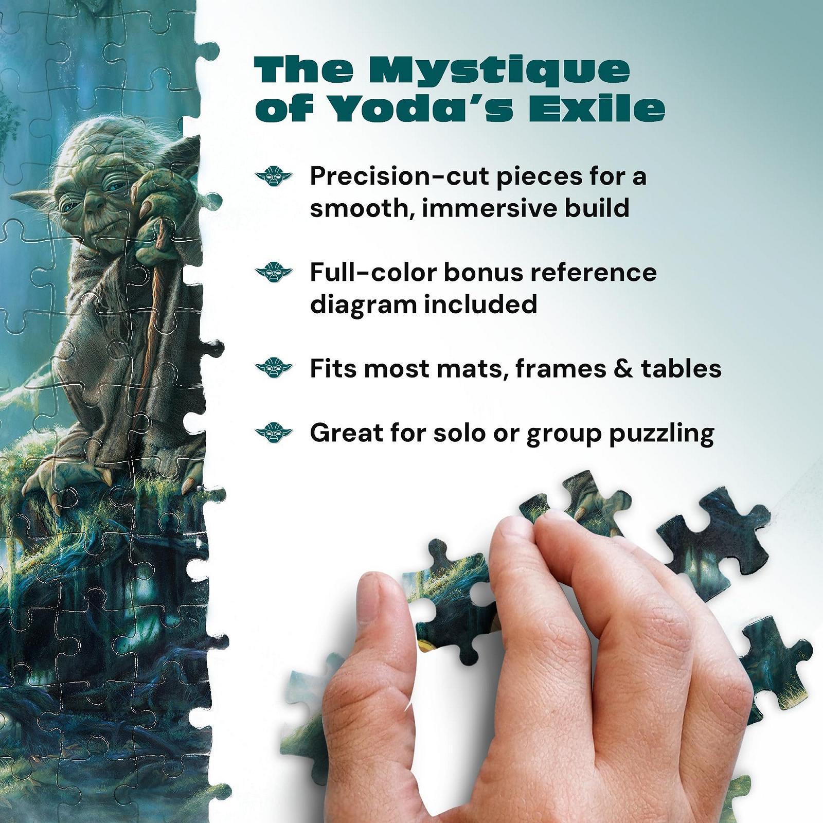 Пазл Buffalo Games Star Wars Fine Art Collection Yoda 1000 деталей, фото №5