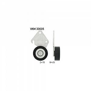 Ролик обводной/направляющий поликлинового ремня SKF VKM 33035 CITROËN FIAT LANCIA - Фото 1