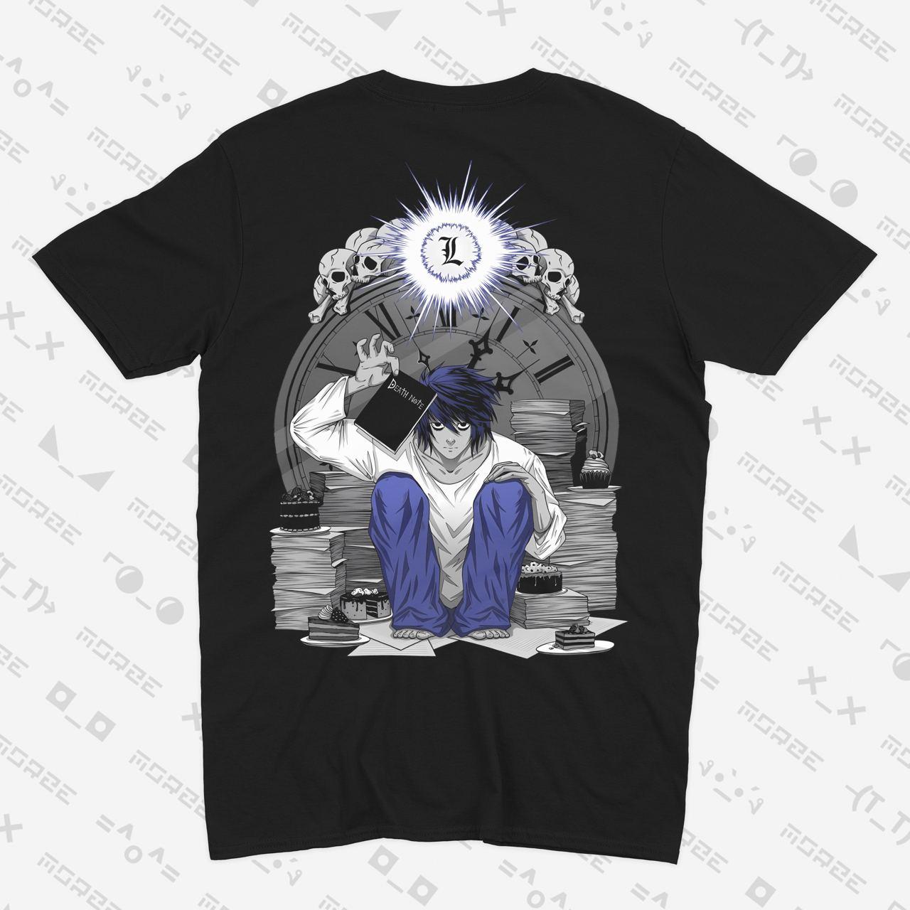 Футболка Аниме Тетрадь смерти Death Note TH004 M, фото №3