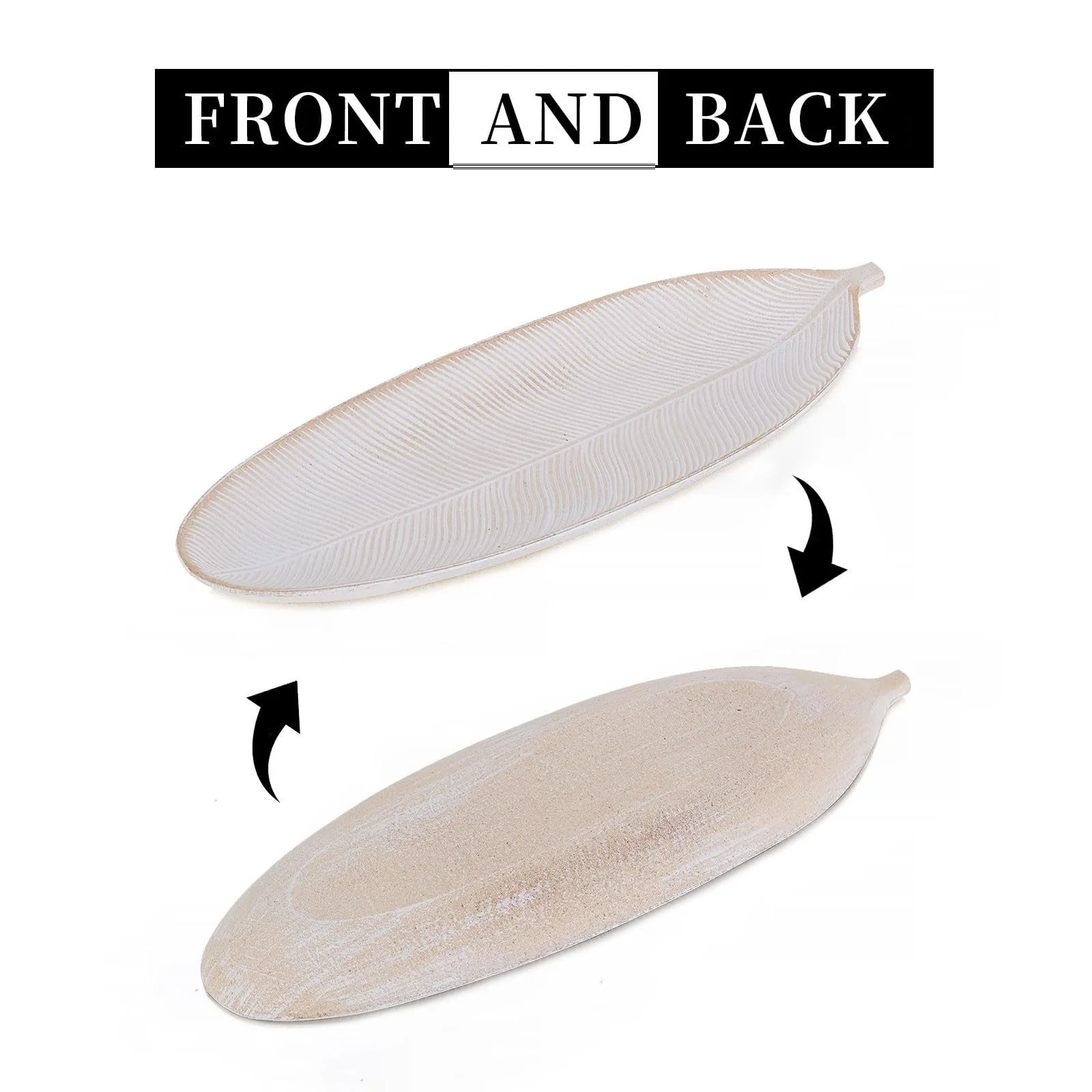 Декоративний піднос Hanobe дерев'яний, прямокутний, фото №8