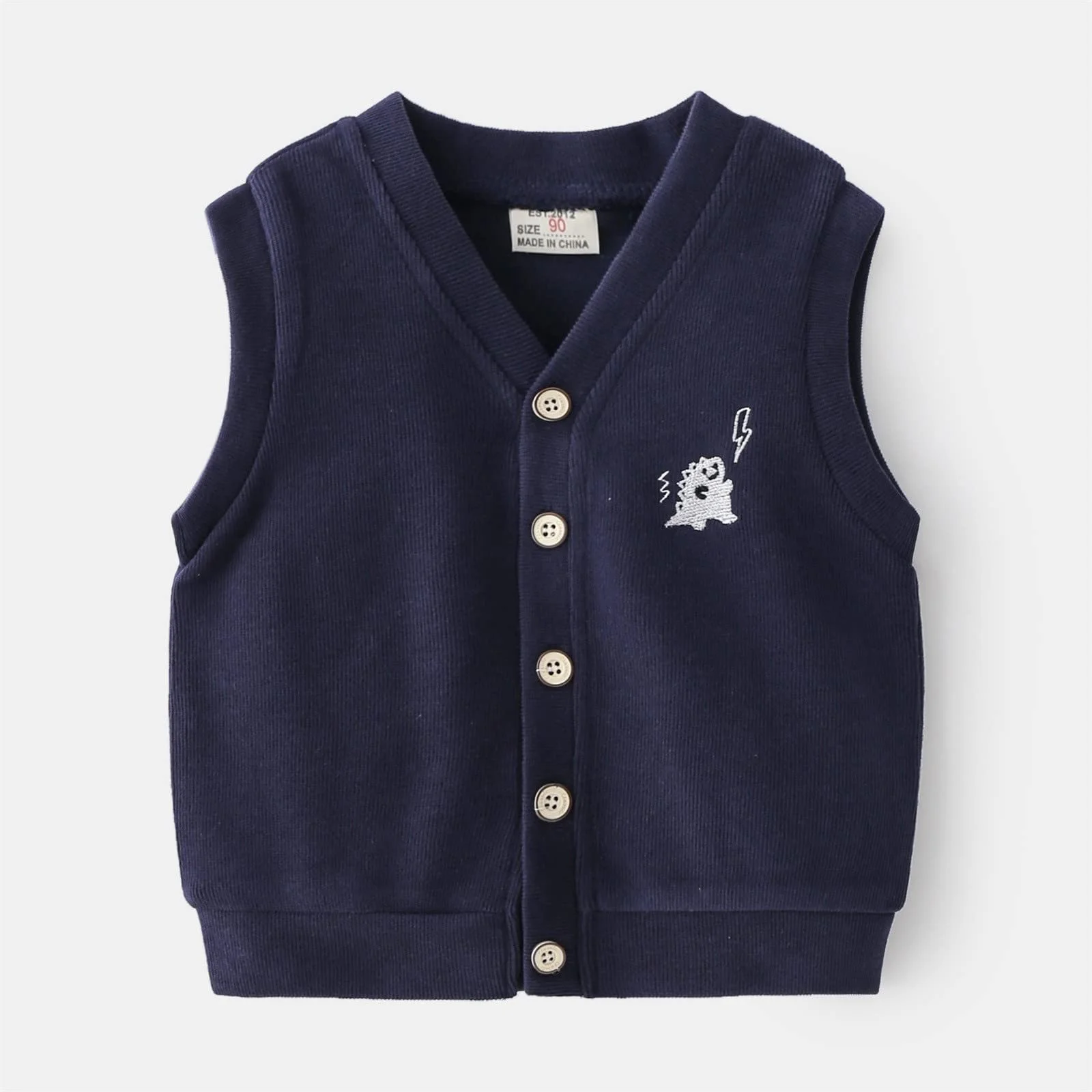 Куртка для мальчиков Без рукавов Цветной блок Модный жилет Верхняя одежда, фото №2 Куртка для мальчиков Без рукавов Цветной блок Модный жилет Верхняя одежда, фото №2