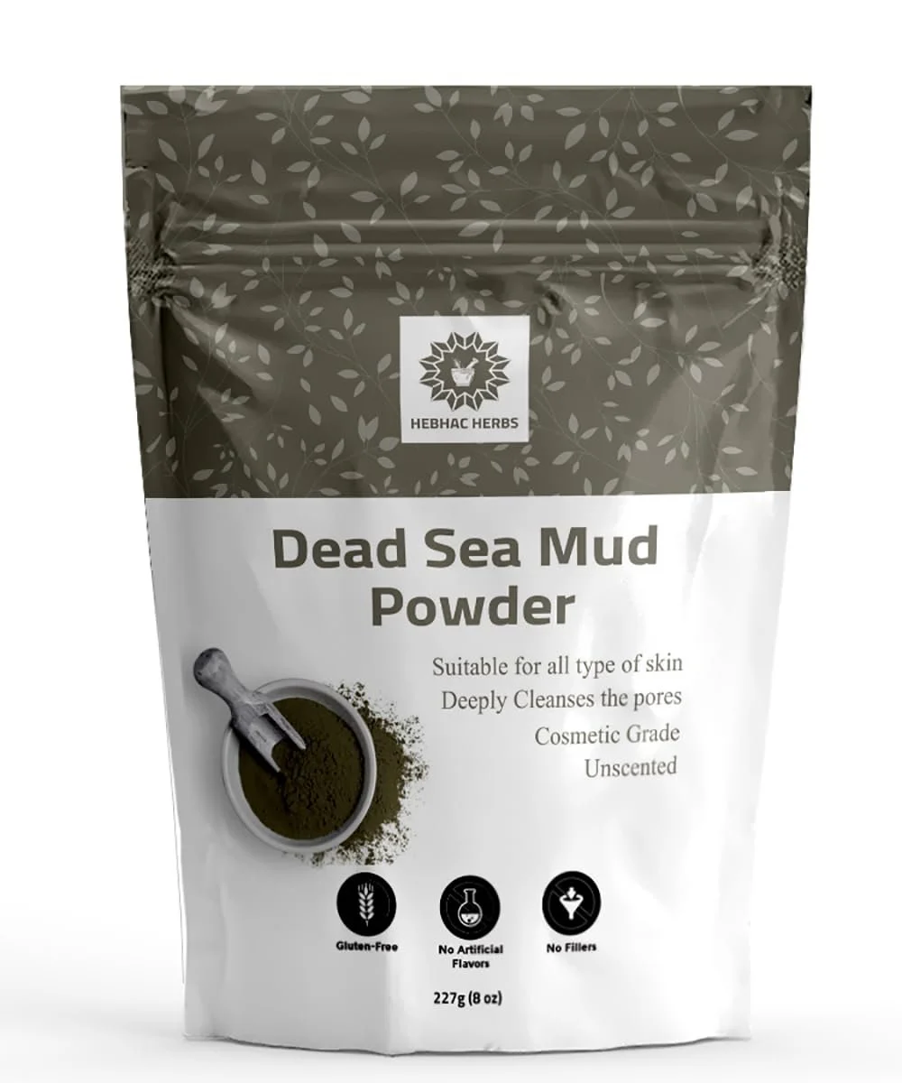Глина Мертвого моря для масок для обличчя для чоловіків та жінок, фото №1