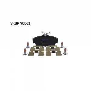 Комплект гальмівних колодок дискового гальма SKF VKBP 90061 для CITROËN FIAT PEUGEOT TOYOTA - Фото 1