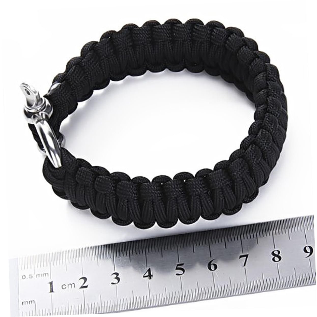 Браслет Yardwe Paracord стальная скоба, фото №7