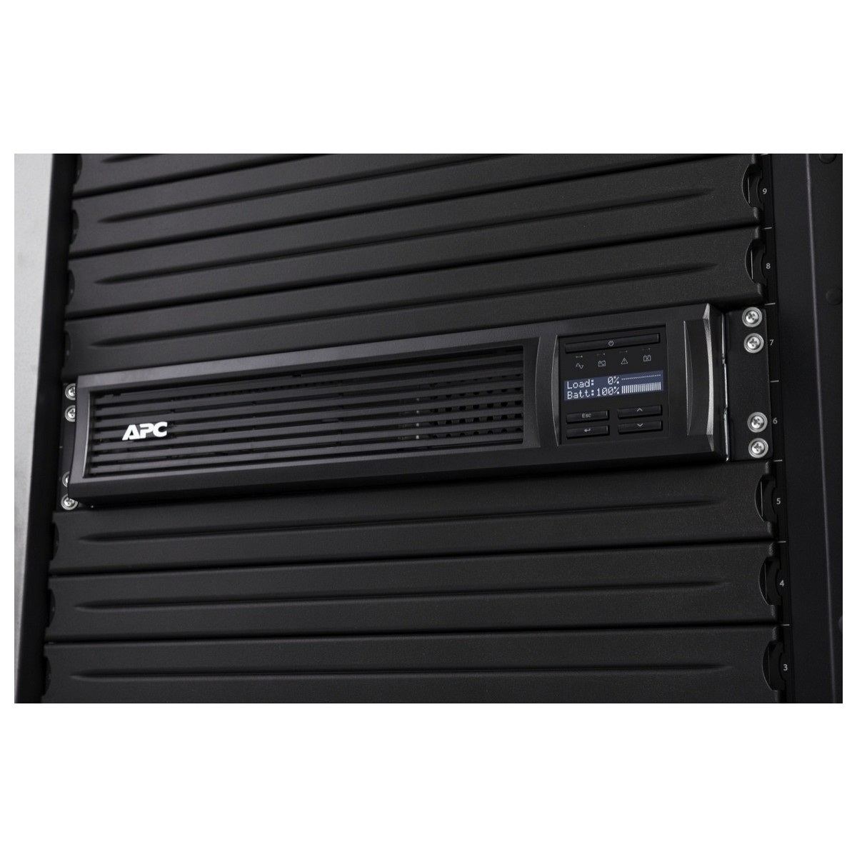 Джерело безперебійного живлення APC Smart-UPS 1500VA/1000W, RM 2U LCD USB SmartConnect 4xC13, фото №4