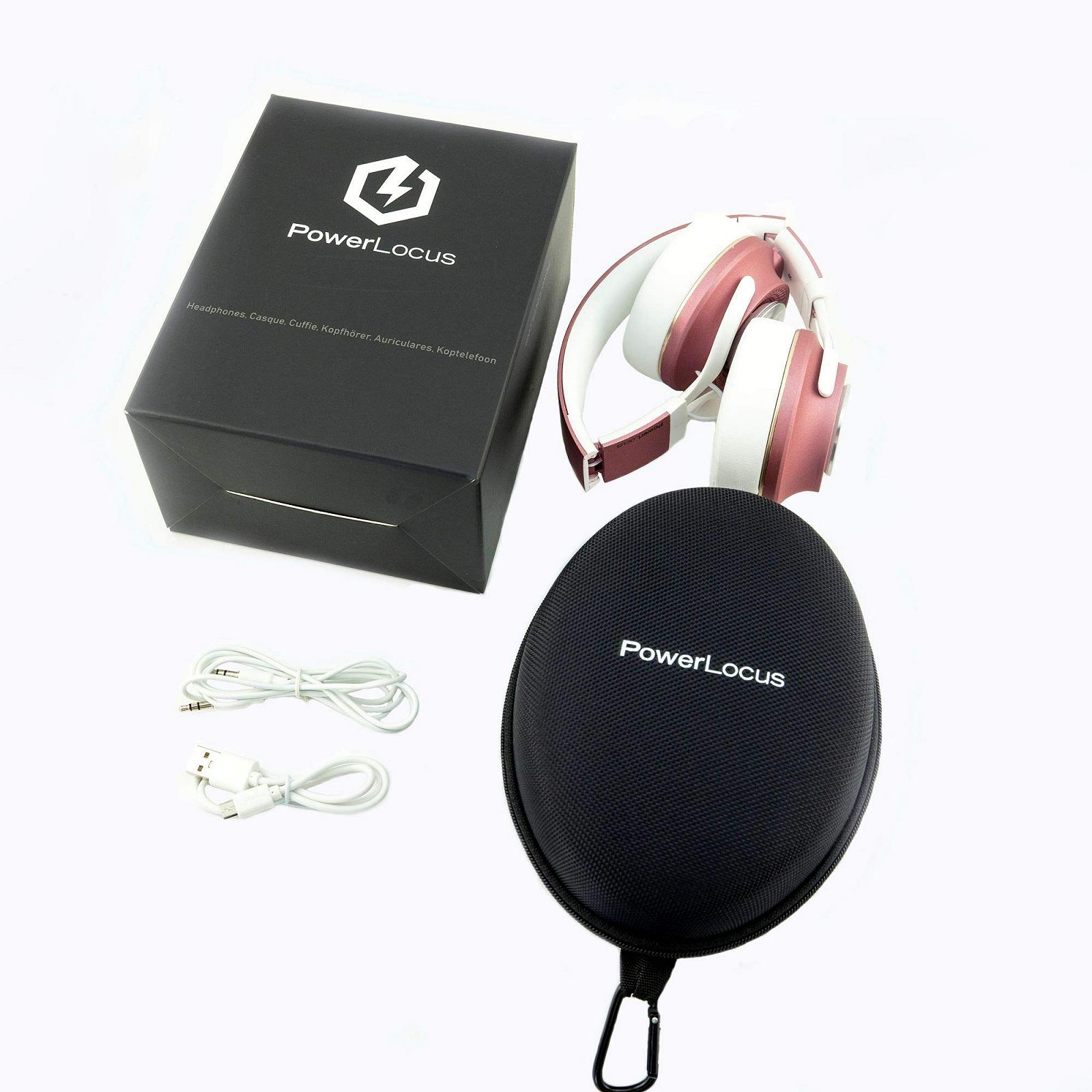 Навушники PowerLocus P3 Bluetooth Over-Ear [40 Hours Playtime] Wireless, фото №5