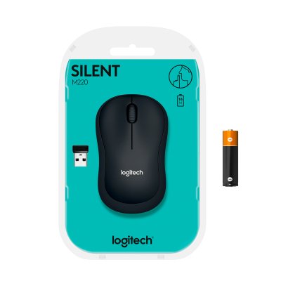Мышка Logitech M220 Silent Grey (910-004878), фото №8 Мышка Logitech M220 Silent Grey (910-004878), фото №8
