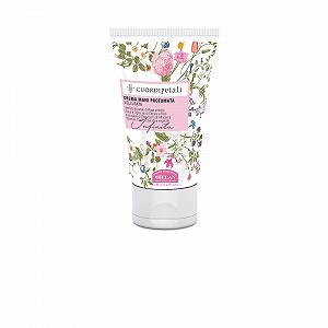Крем для рук Helan Cuor di Petali для сухой и потрескавшейся кожи Питательный крем с лепестками роз, витамином C и E synthetic.ua - Фото 1