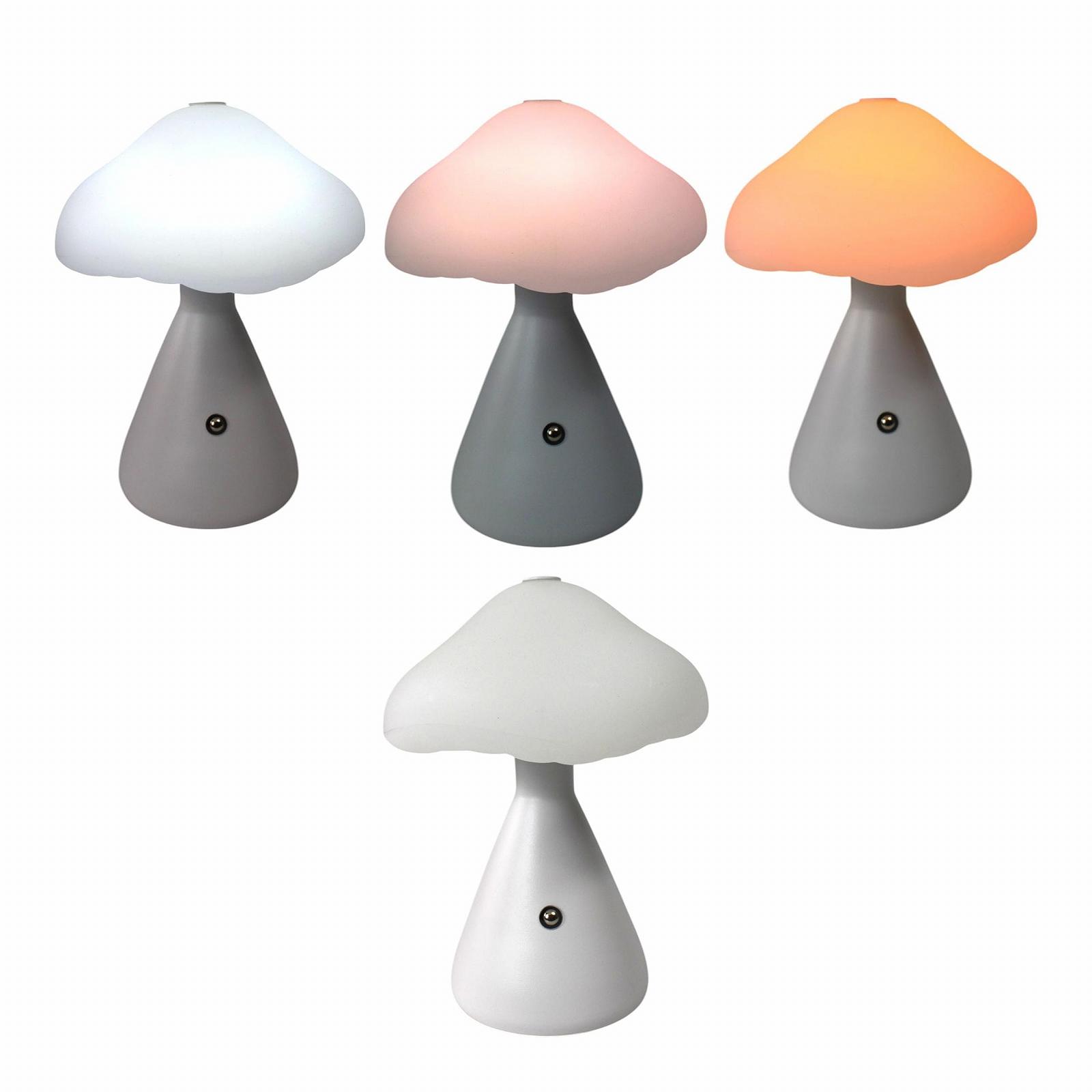 Настольная лампа Arnusa PL601 светодиодная аккумуляторная сенсорная 21 см, фото №3