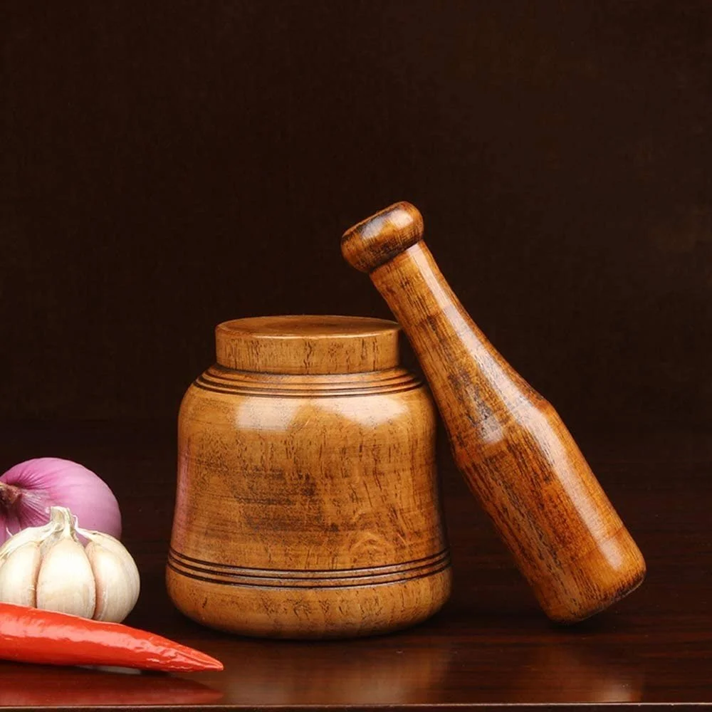 Ступка и пестик Деревянные, фото №7