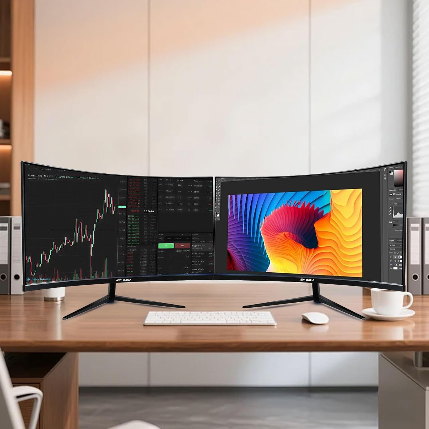 Монітор 27" CRUA CR270E Full HD VA 180 Гц, фото №7